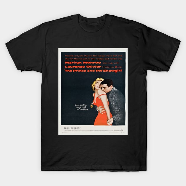 1950s Romantic Comedy Movie Poster T-Shirt by xposedbydesign